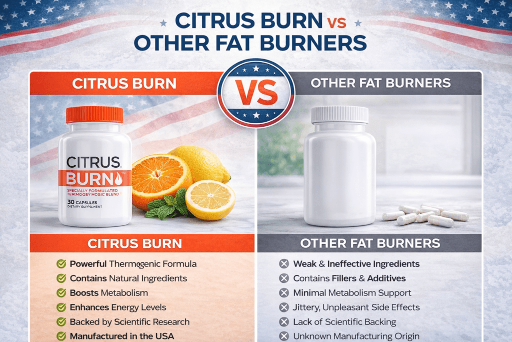 Citrus Burn vs other fat burners USA comparison