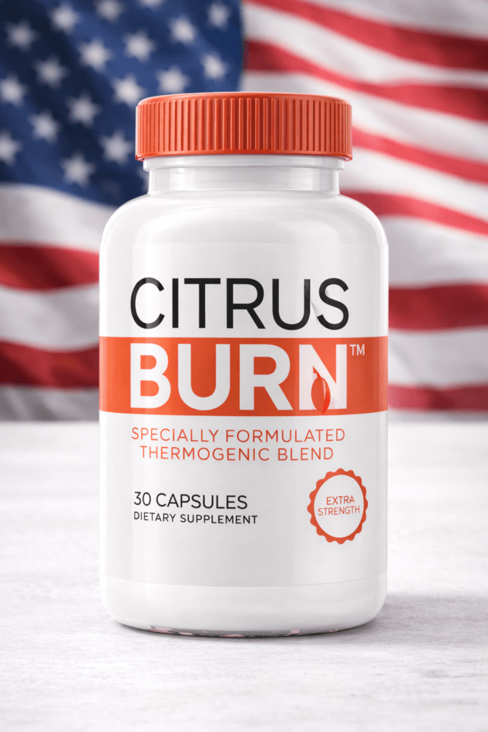 Citrus Burn supplement bottle USA 2026